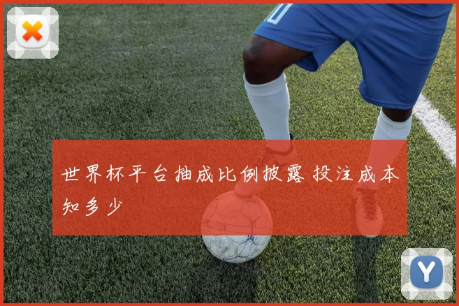 世界杯平台抽成比例披露 投注成本知多少
