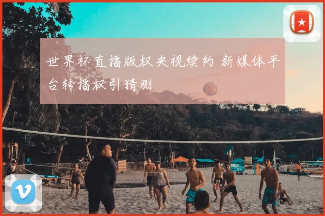 世界杯直播版权央视续约 新媒体平台转播权引猜测