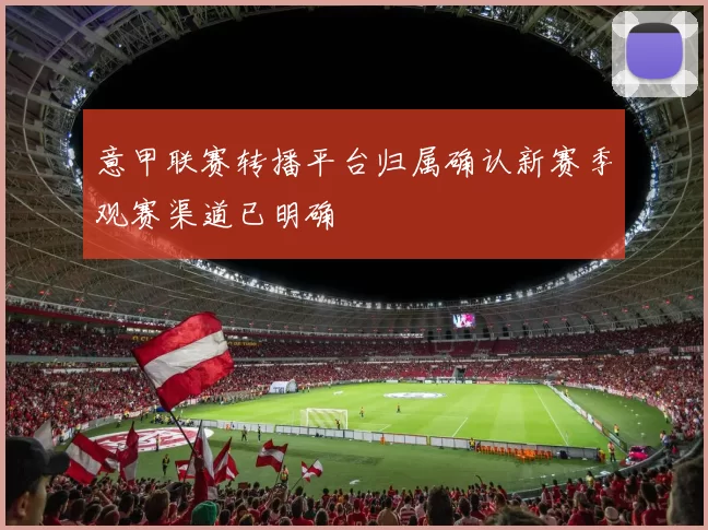 意甲联赛转播平台归属确认新赛季观赛渠道已明确